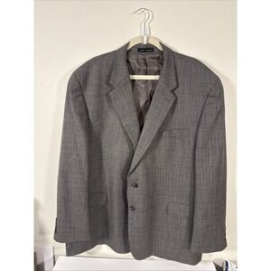 VTG Ralph Lauren Men's Wool Tweed Blazer Black/White  • 54R